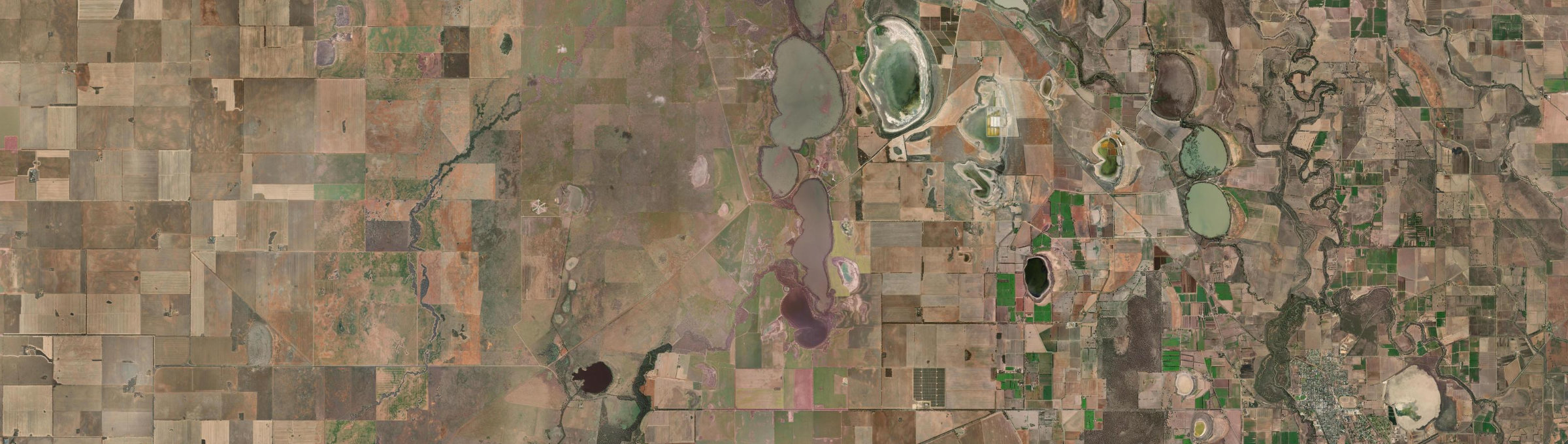 Aerial view of Bael Bael, VIC