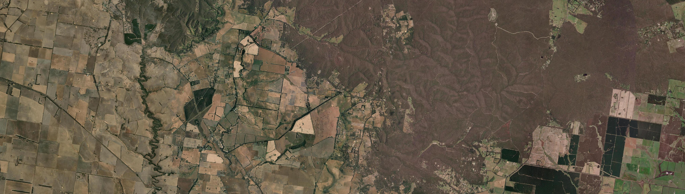 Aerial view of Berringa, VIC