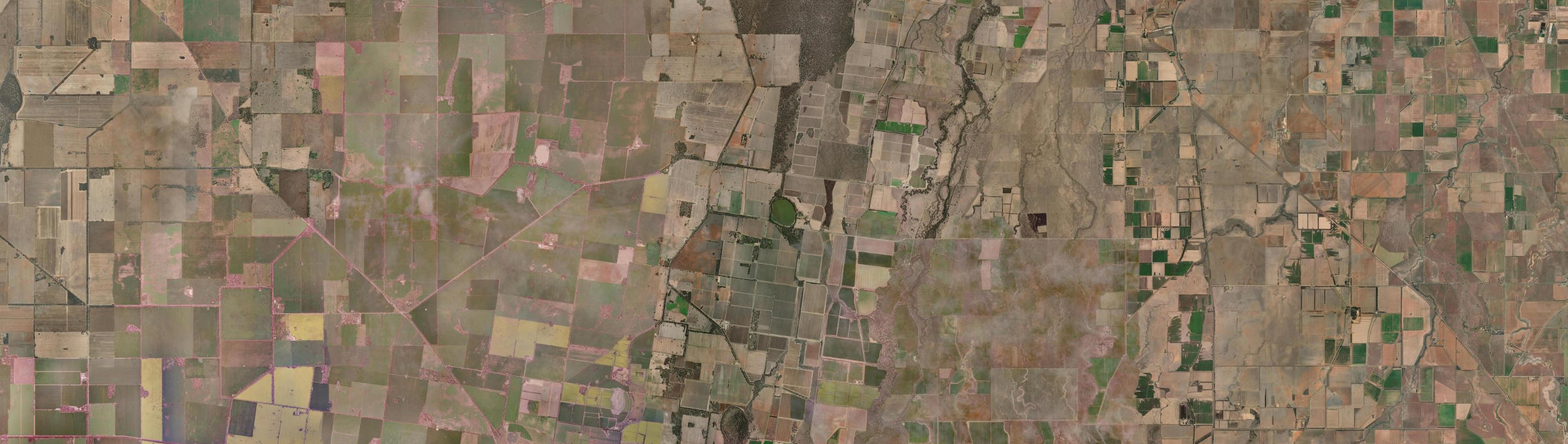 Aerial view of Leaghur, VIC