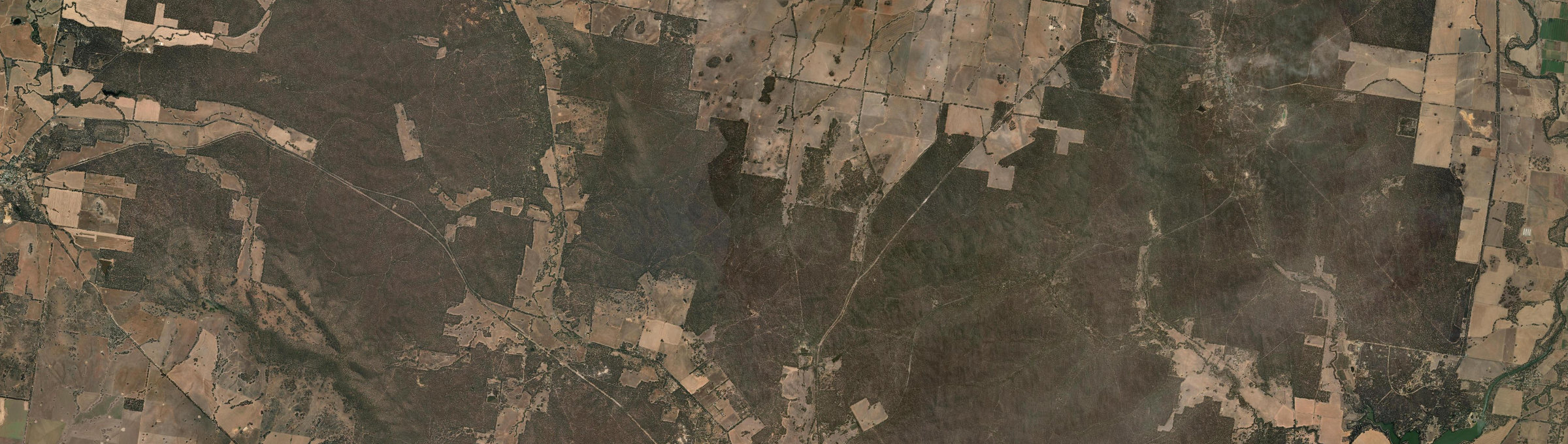 Aerial view of Painswick, VIC