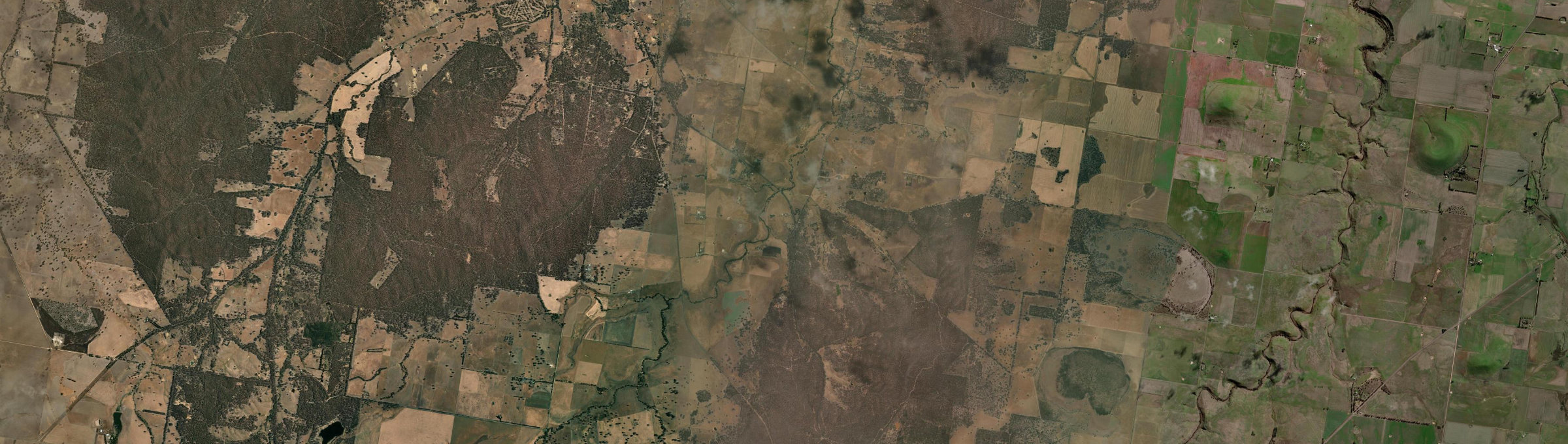 Aerial view of Dunach, VIC