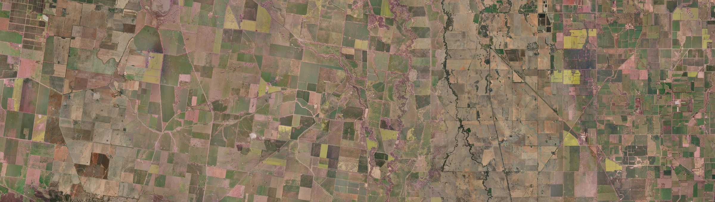 Aerial view of Fernihurst, VIC