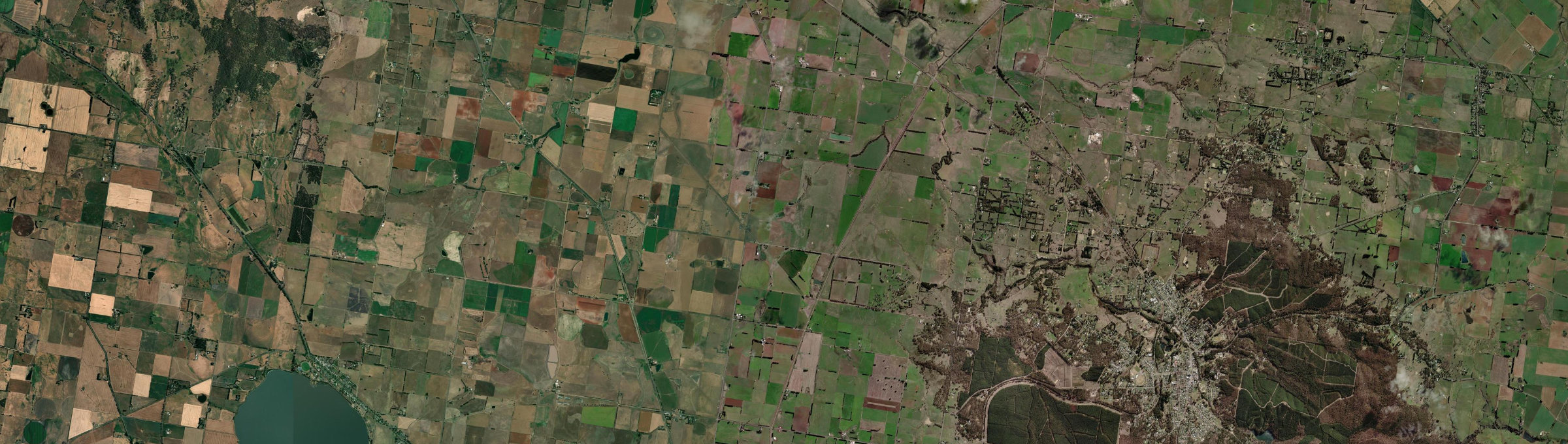 Aerial view of Ascot (Ballarat - Vic.), VIC