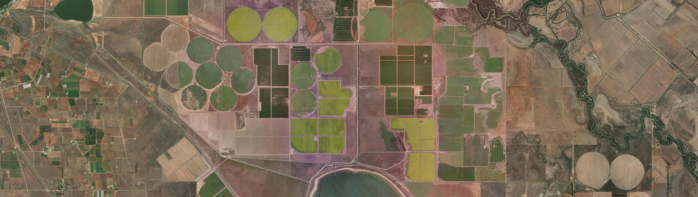 Aerial view of Winlaton, VIC