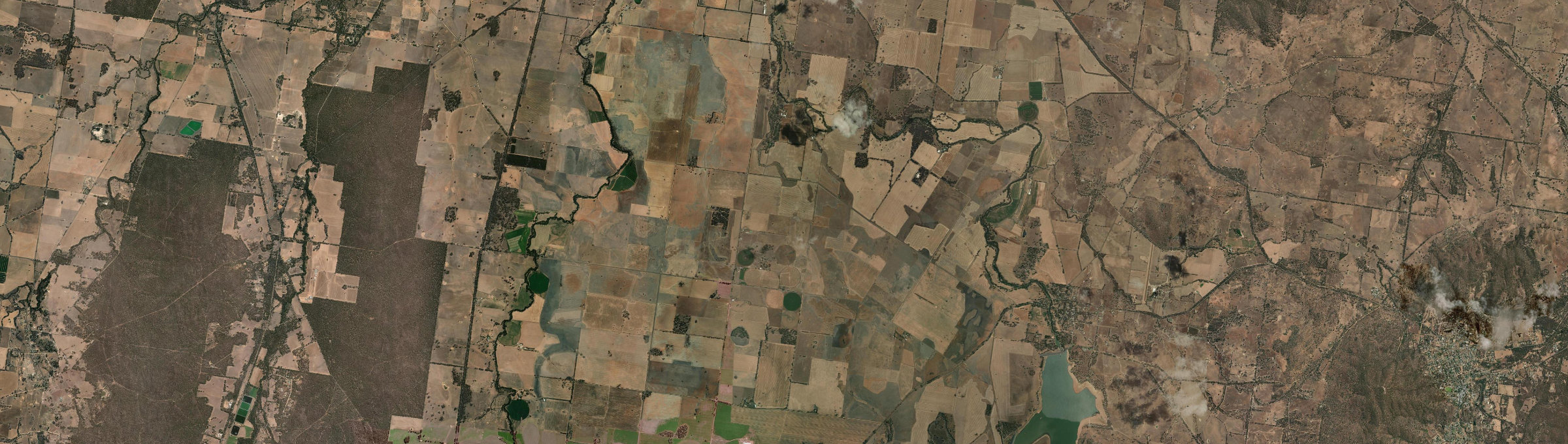 Aerial view of Baringhup West, VIC