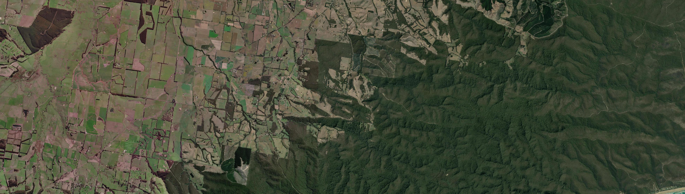 Aerial view of Pennyroyal, VIC