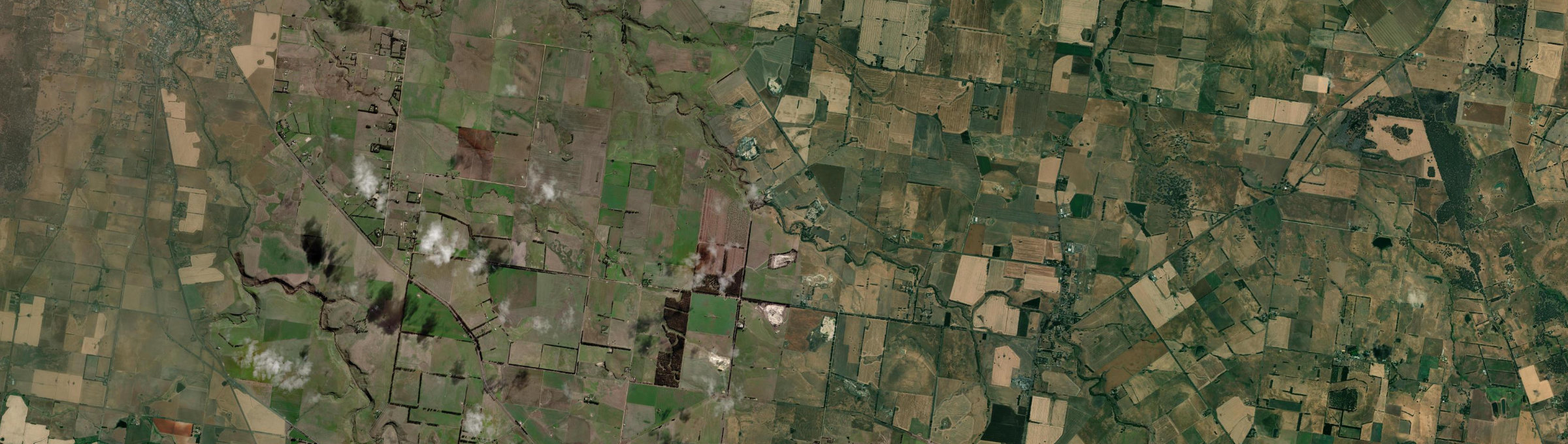 Aerial view of Lawrence (Vic.), VIC