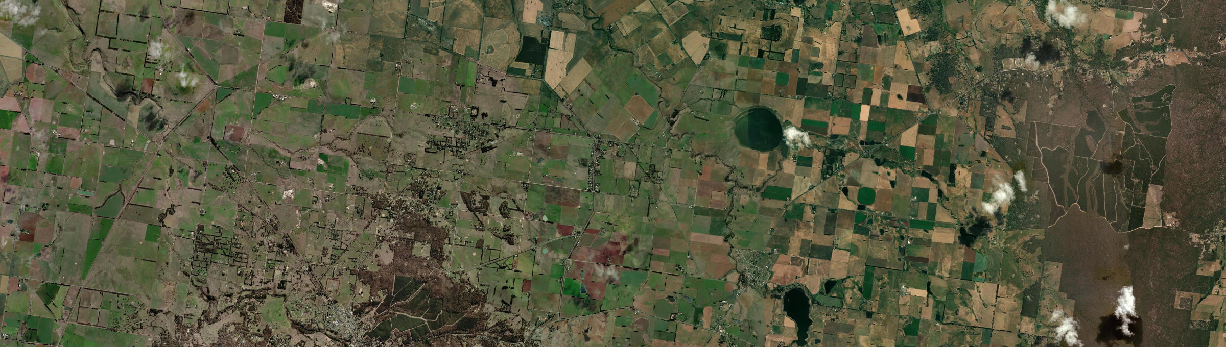 Aerial view of Kingston (Vic.), VIC