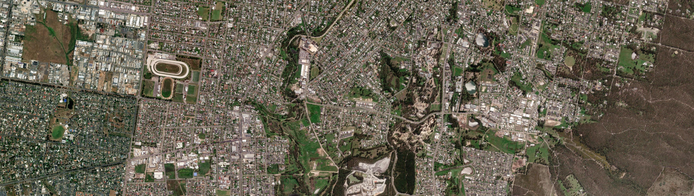 Aerial view of Mount Pleasant (Vic.), VIC