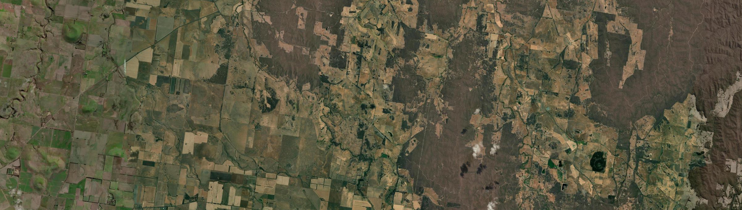 Aerial view of Werona, VIC