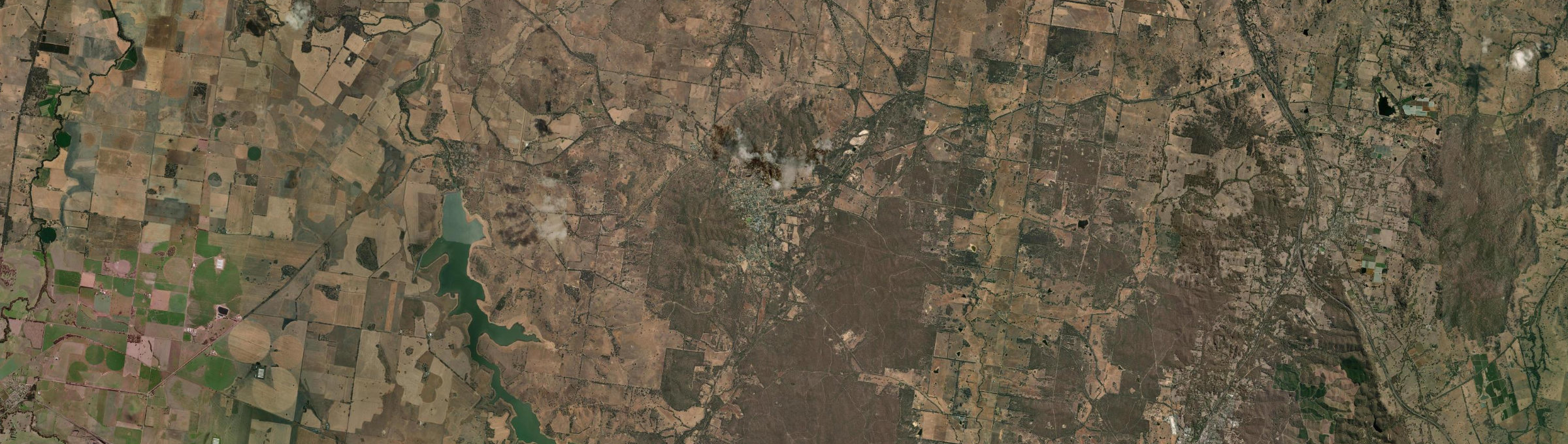 Aerial view of Maldon (Vic.), VIC