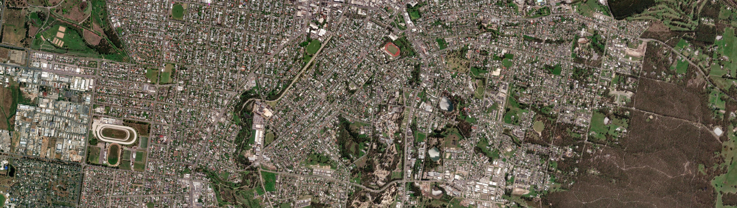Aerial view of Golden Point (Ballarat - Vic.), VIC