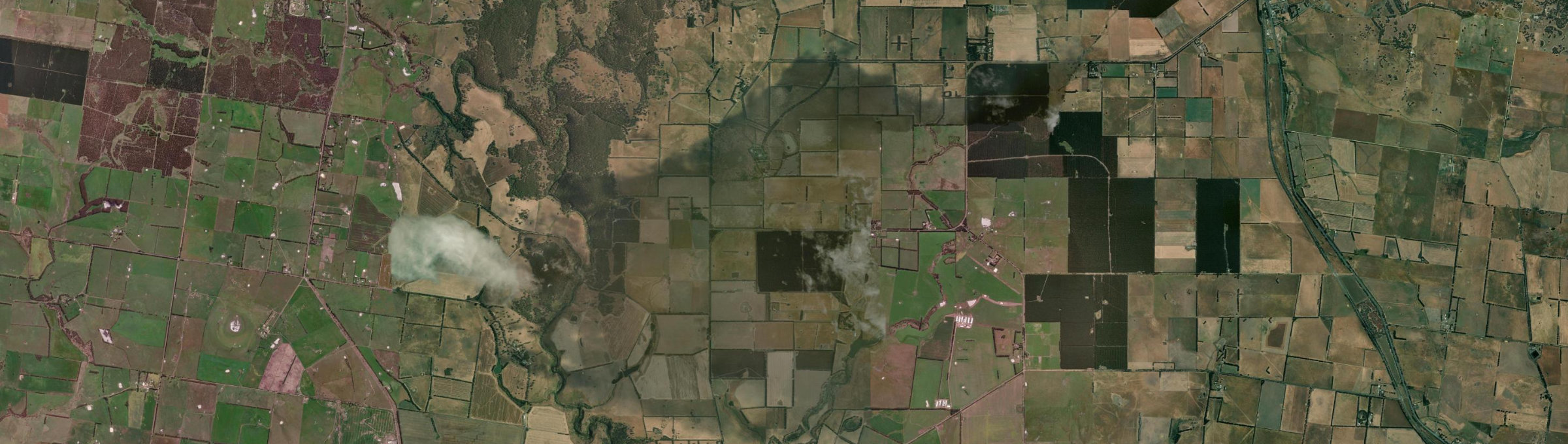 Aerial view of Cargerie, VIC