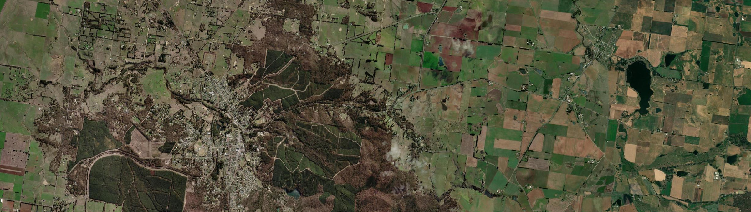 Aerial view of Springmount, VIC
