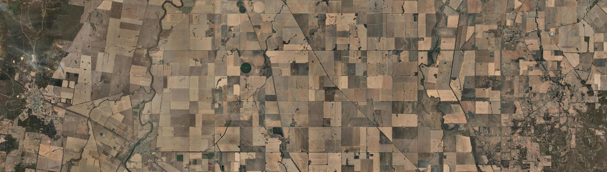 Aerial view of Yarraberb, VIC