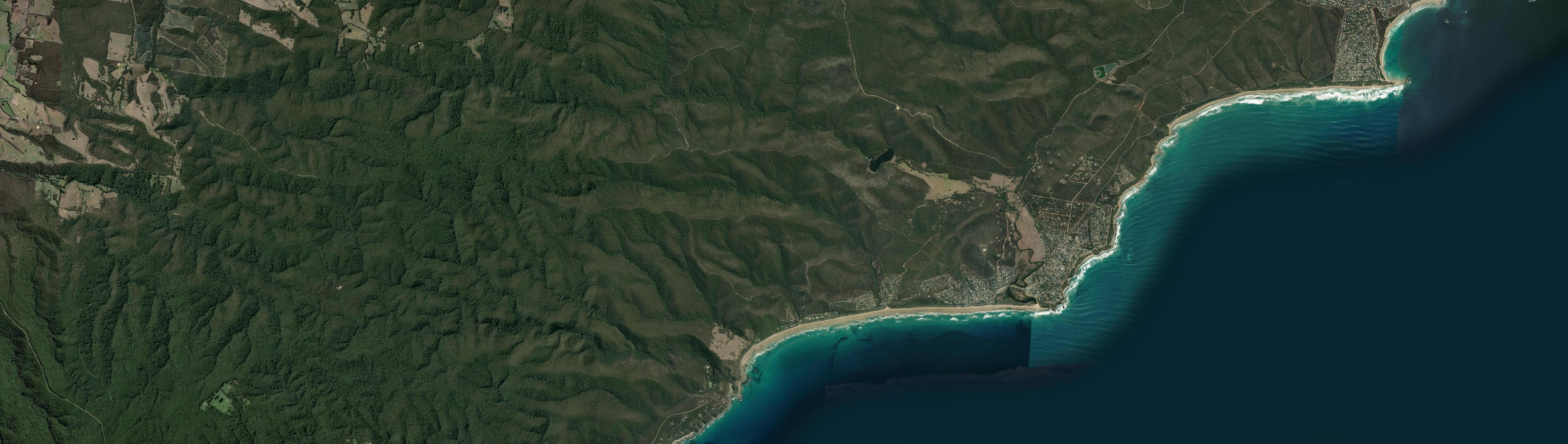 Aerial view of Eastern View, VIC