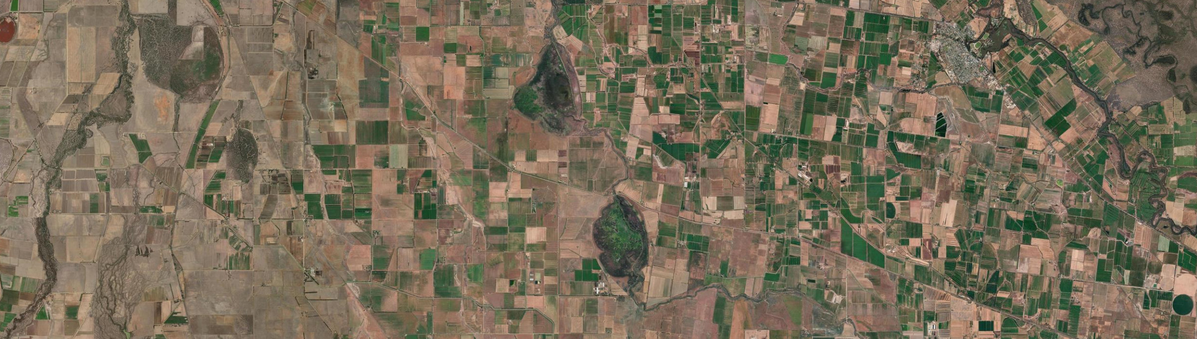 Aerial view of Macorna North, VIC