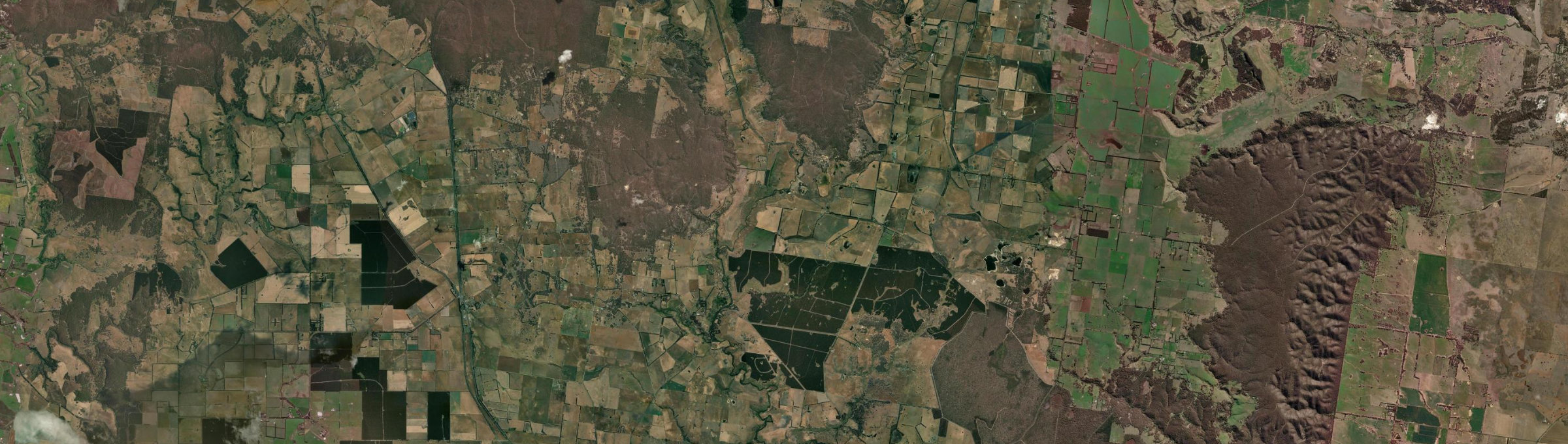 Aerial view of Morrisons, VIC