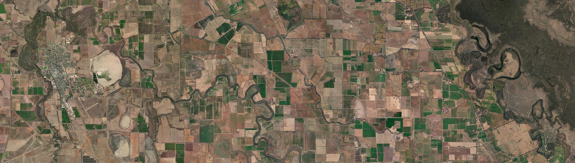 Aerial view of Koroop, VIC