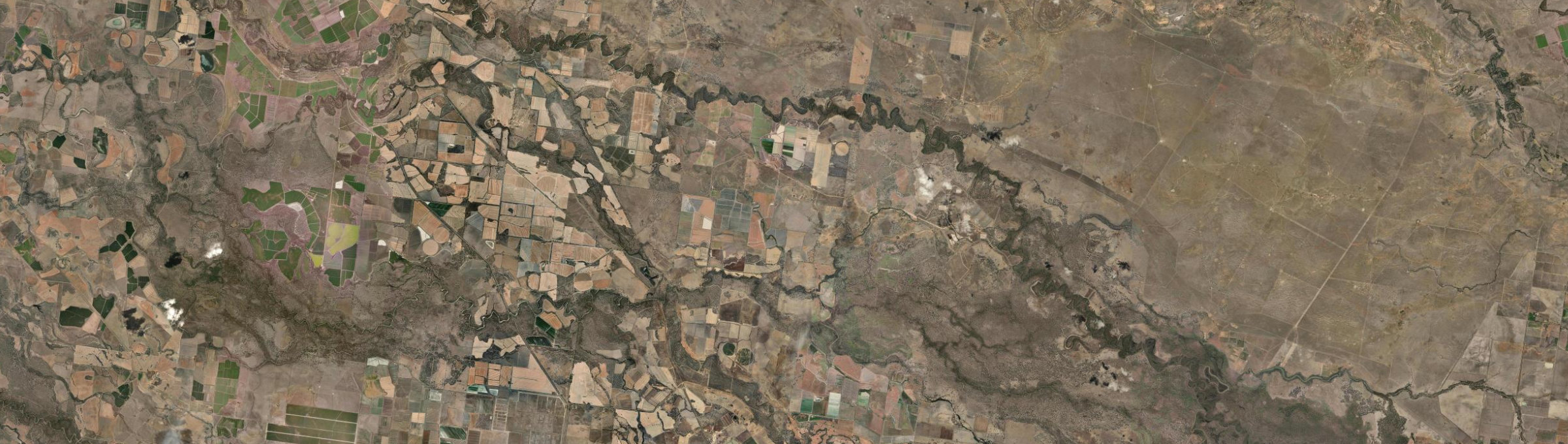 Aerial view of Niemur, NSW