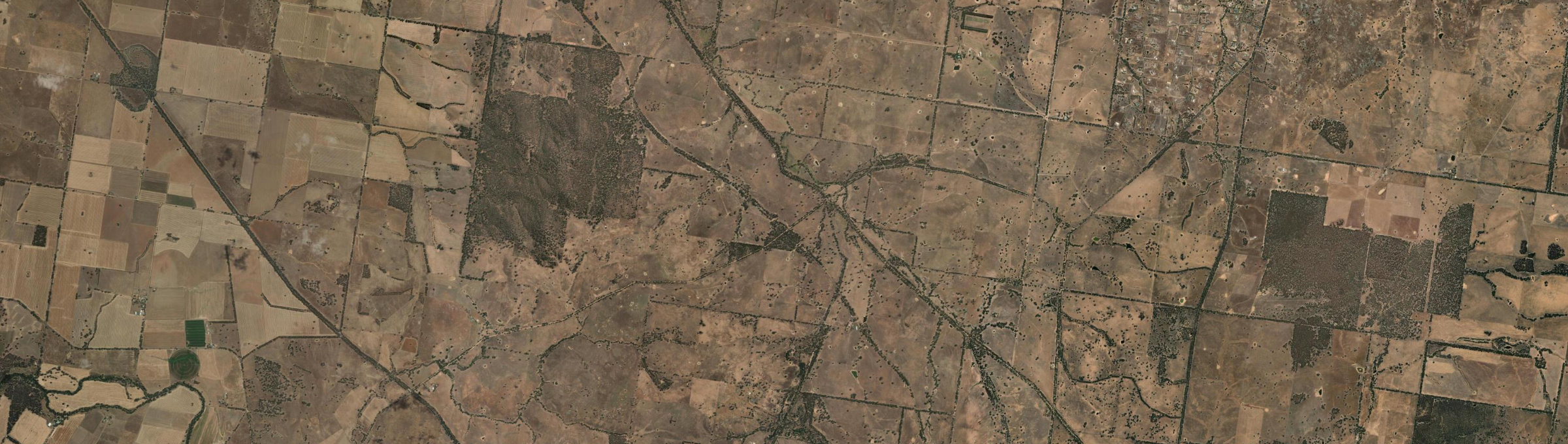 Aerial view of Bradford, VIC
