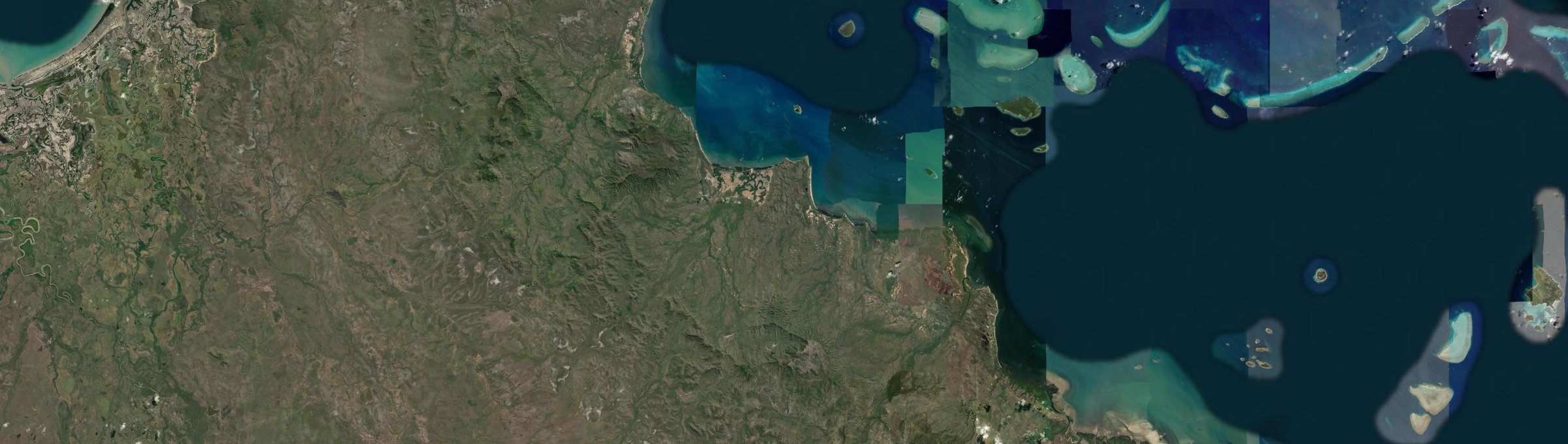Aerial view of Starcke, QLD