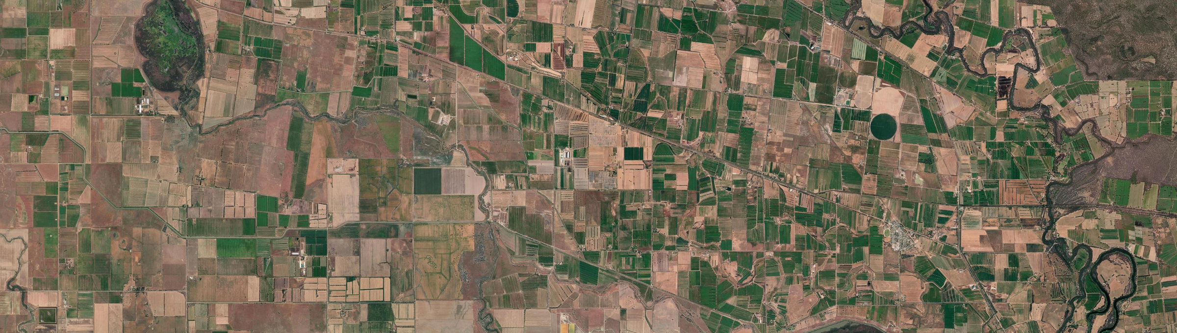Aerial view of Horfield, VIC