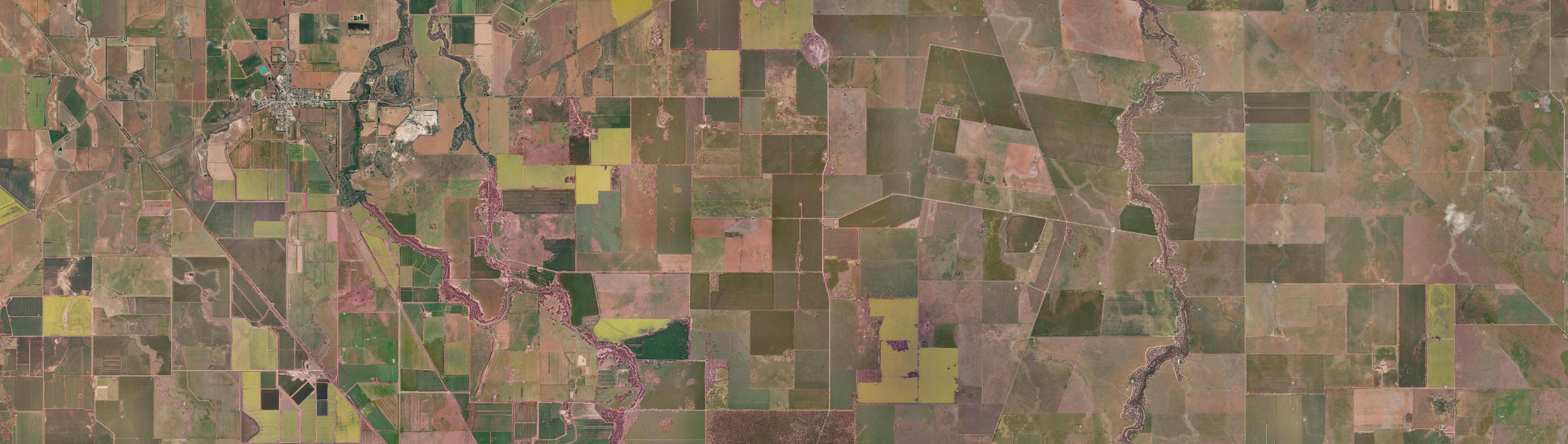 Aerial view of Sylvaterre, VIC