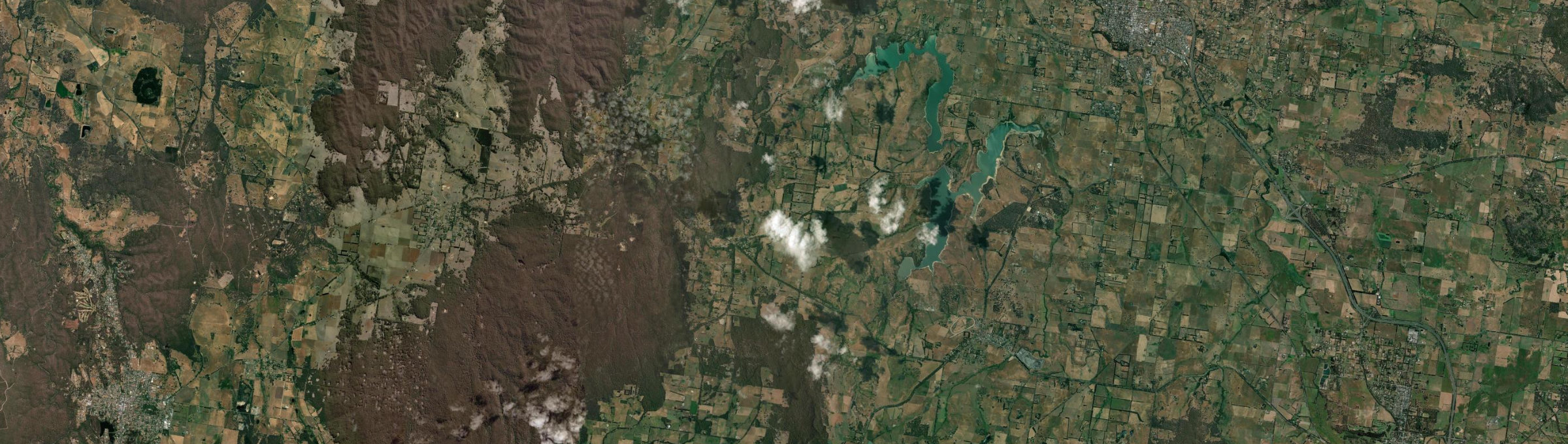 Aerial view of Spring Hill (Vic.), VIC
