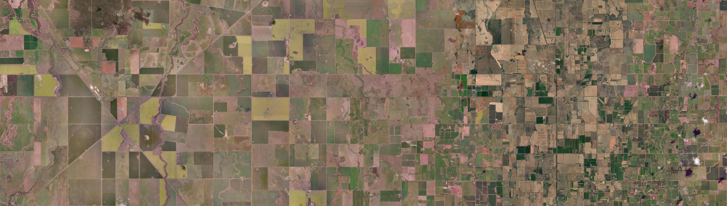 Aerial view of Pine Grove (Vic.), VIC