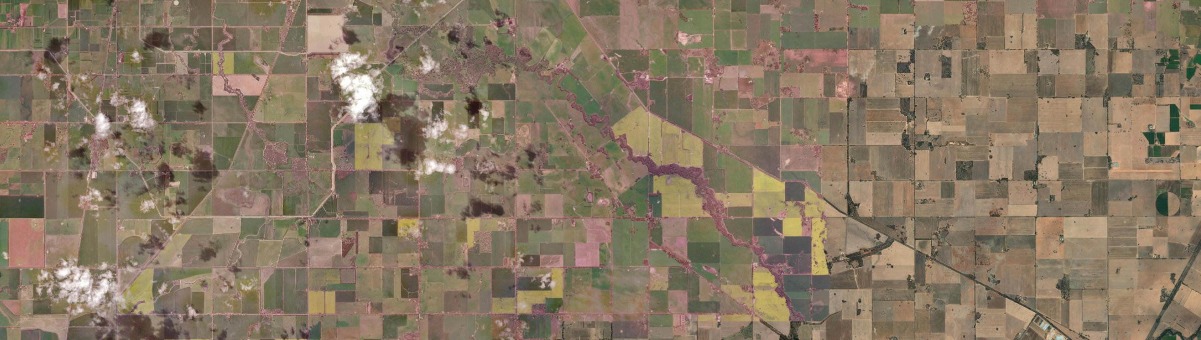 Aerial view of Drummartin, VIC