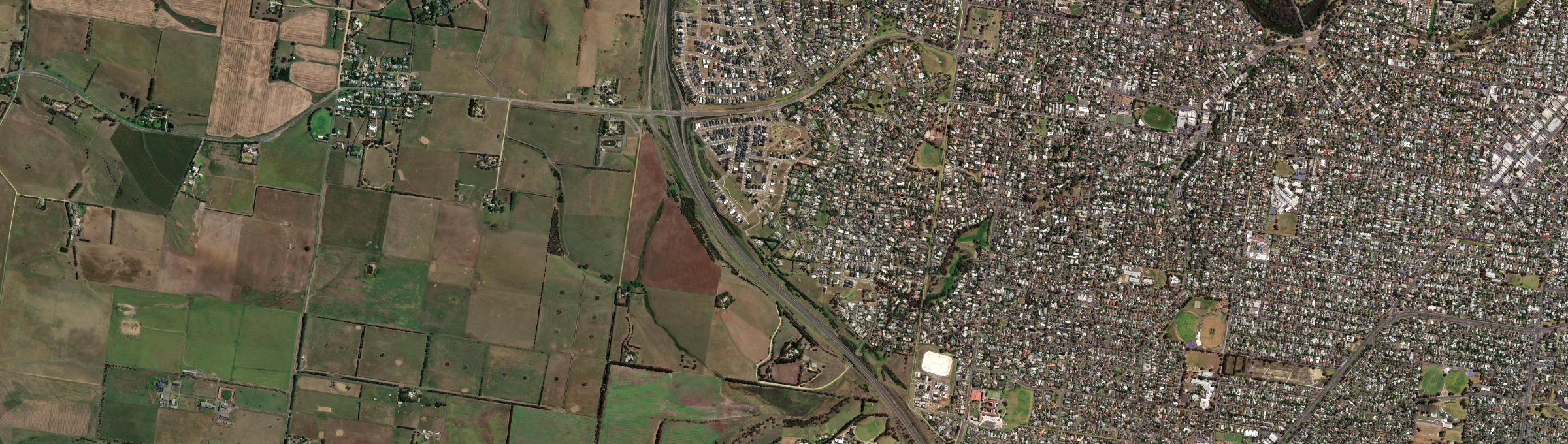 Aerial view of Wandana Heights, VIC