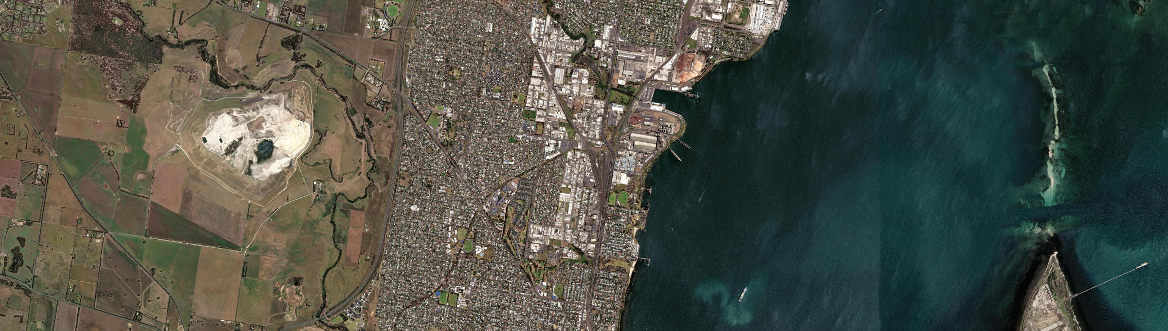 Aerial view of North Geelong, VIC