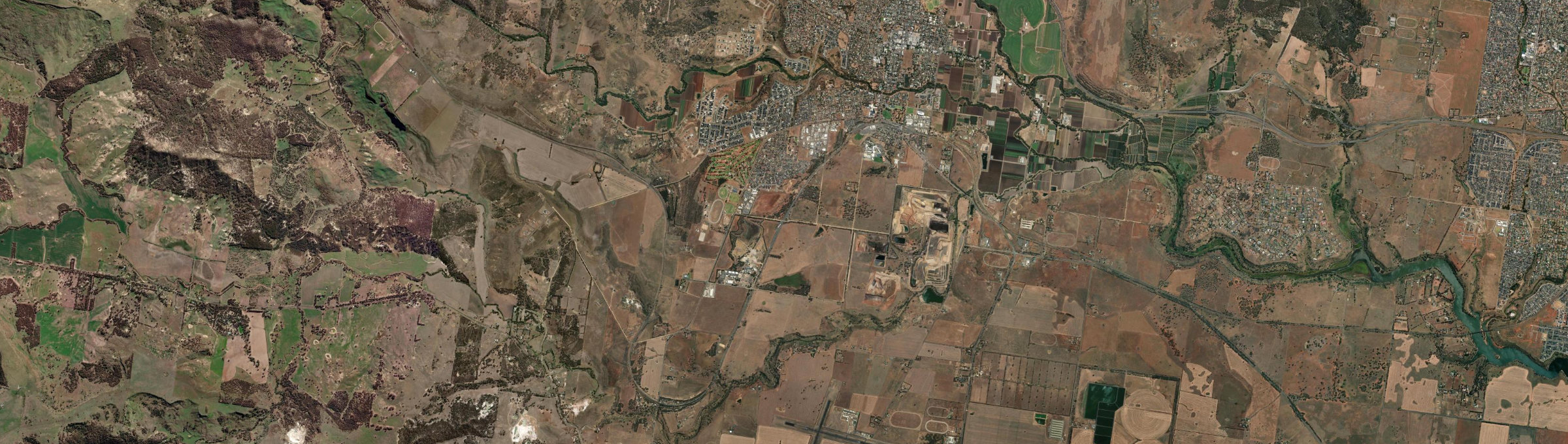 Aerial view of Maddingley, VIC