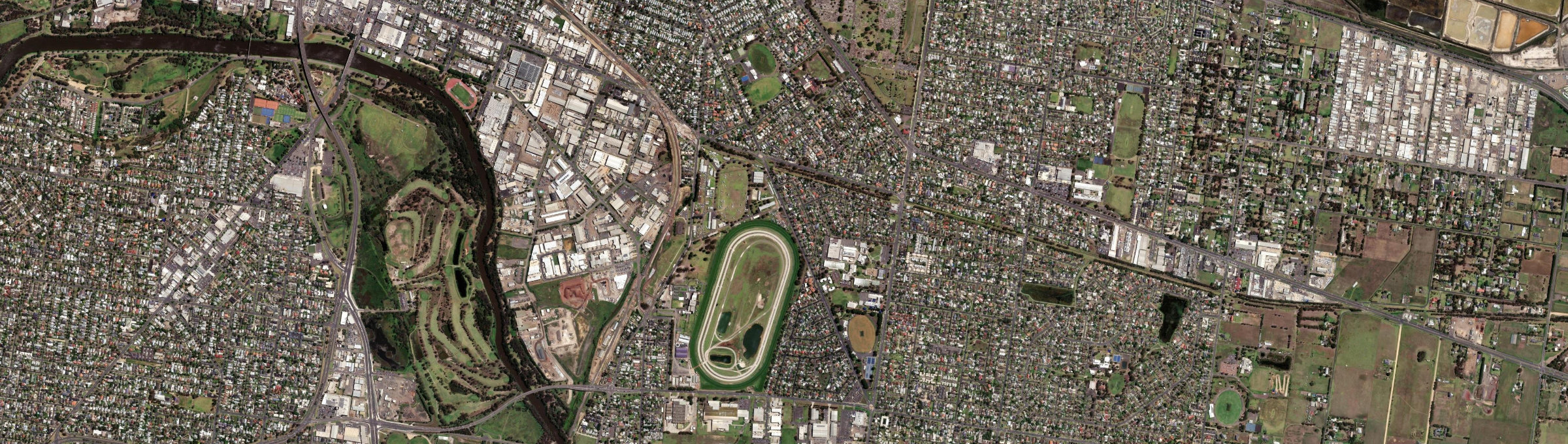 Aerial view of Thomson (Greater Geelong - Vic.), VIC