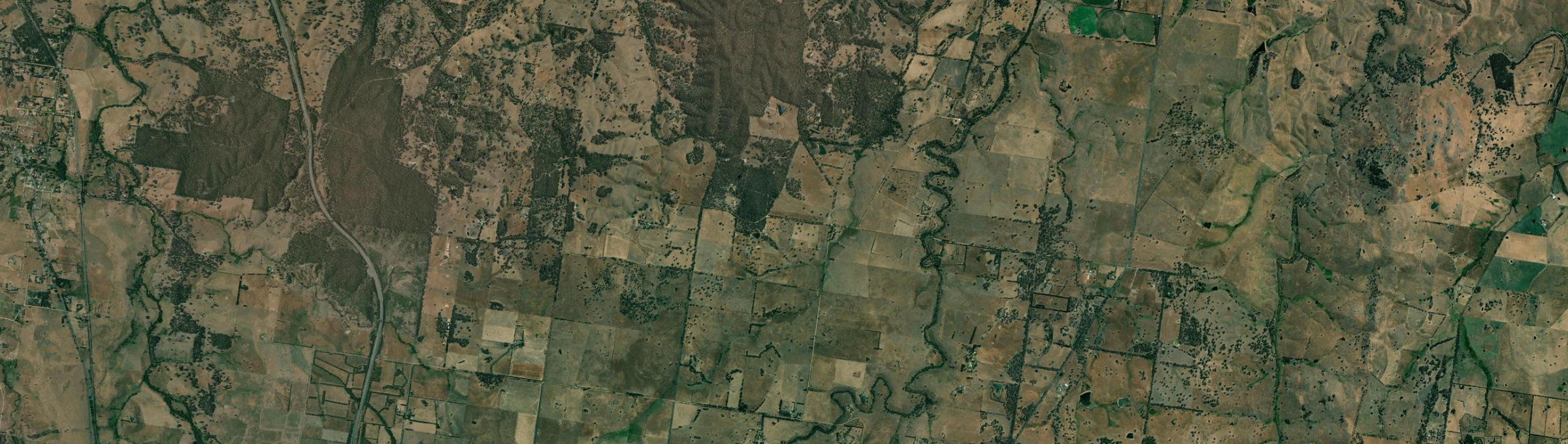 Aerial view of Metcalfe East, VIC