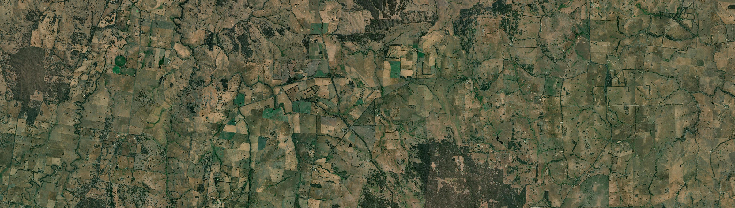 Aerial view of Baynton (Vic.), VIC