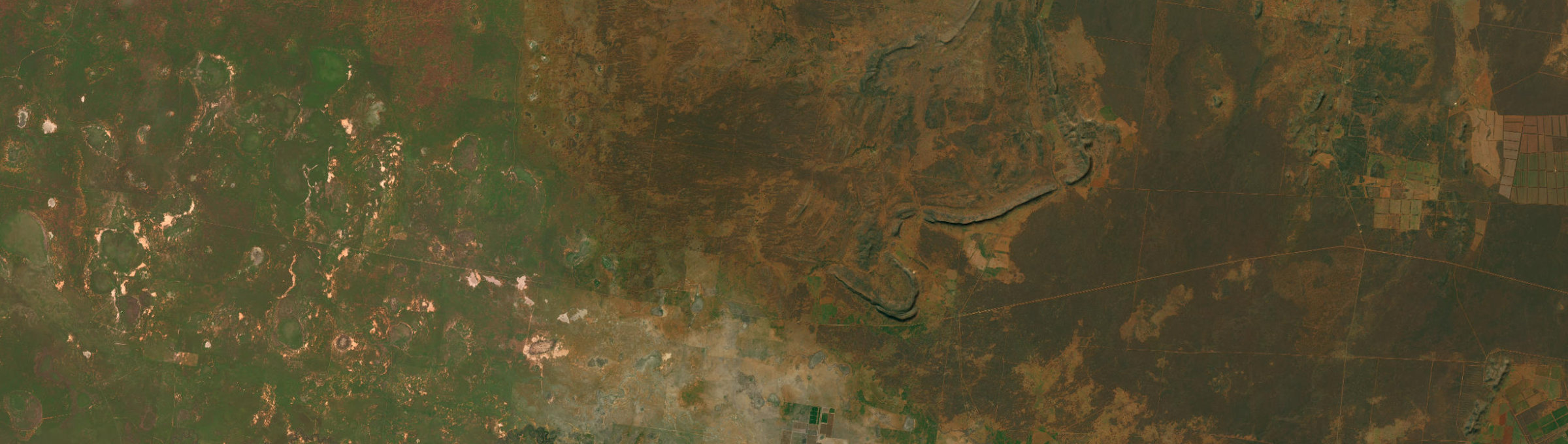 Aerial view of Roto, NSW