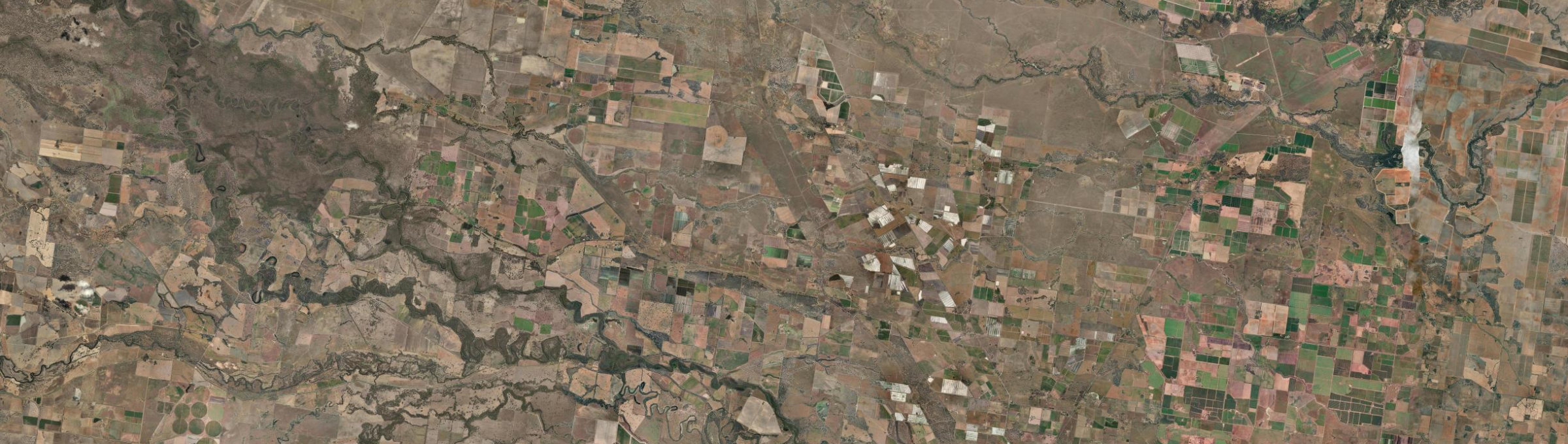 Aerial view of Pretty Pine, NSW