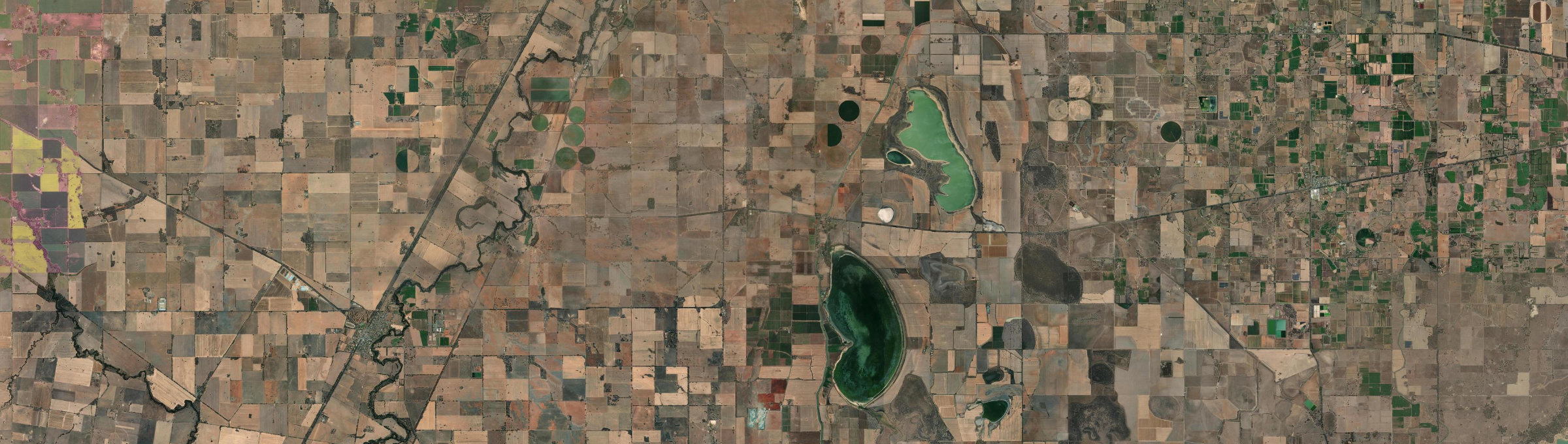 Aerial view of Corop, VIC