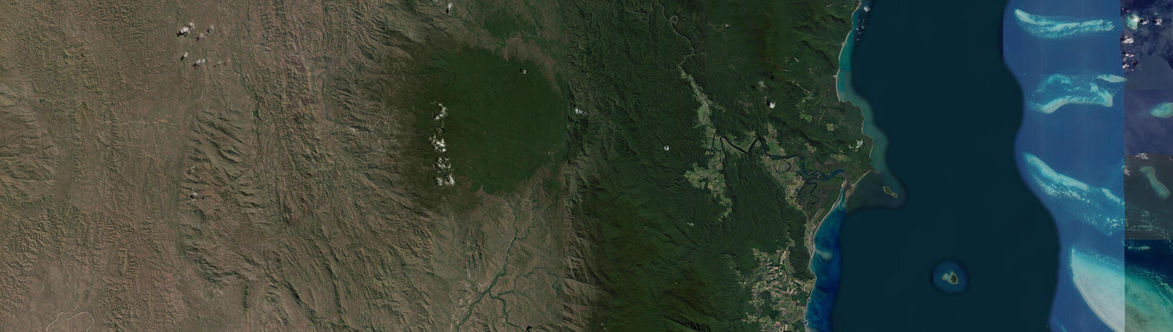 Aerial view of Dedin, QLD