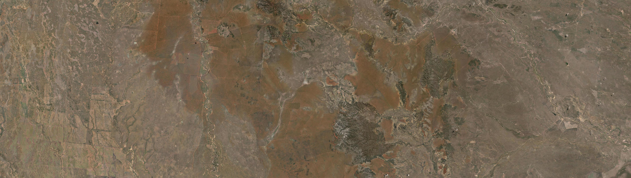Aerial view of Pentland, QLD