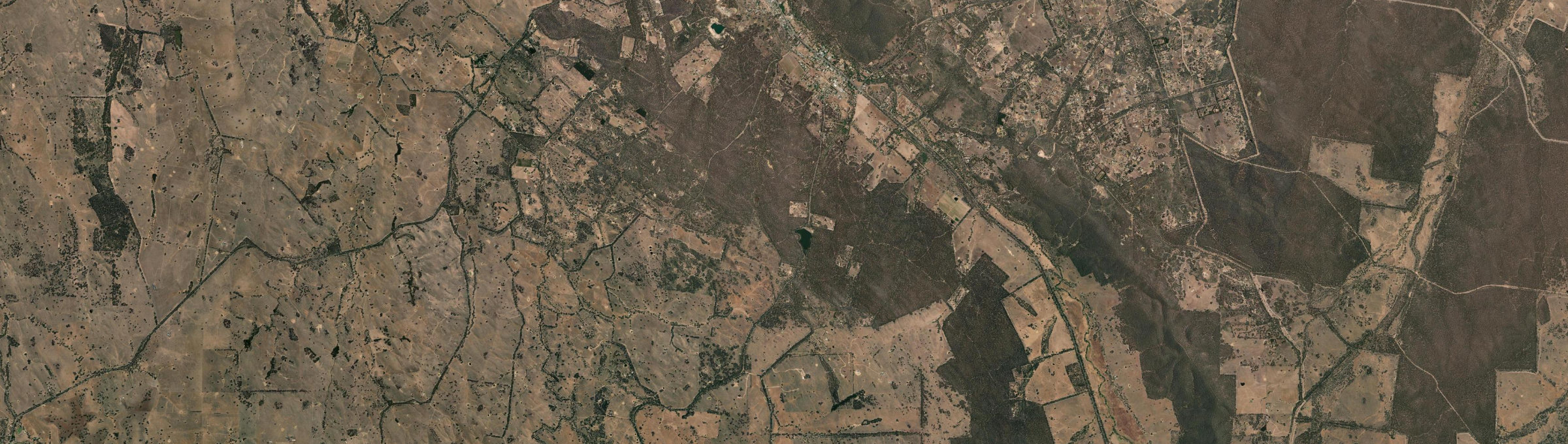 Aerial view of Argyle (Vic.), VIC