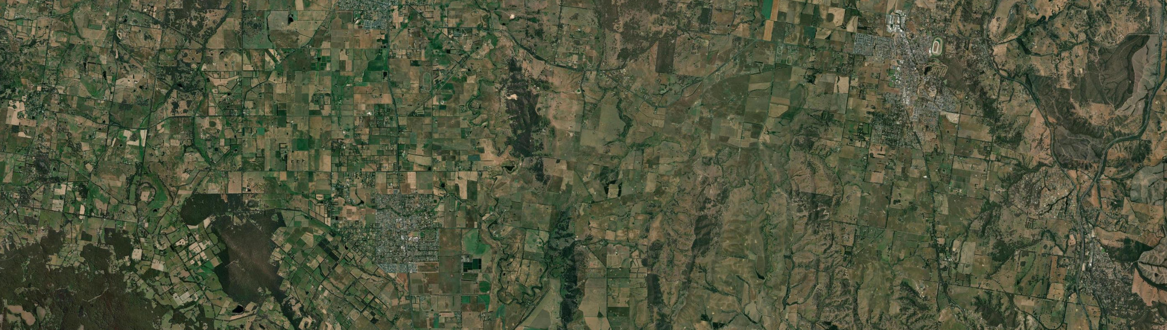 Aerial view of Springfield (Macedon Ranges - Vic.), VIC