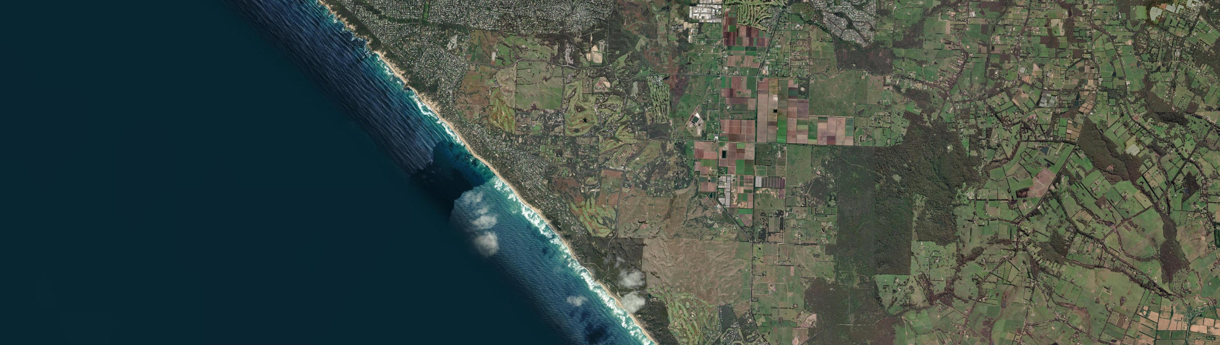 Aerial view of Fingal (Vic.), VIC
