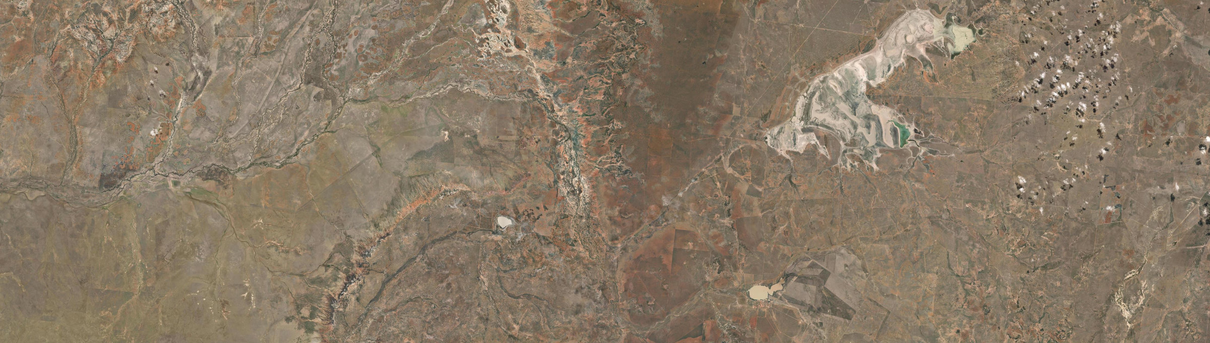 Aerial view of Aramac, QLD