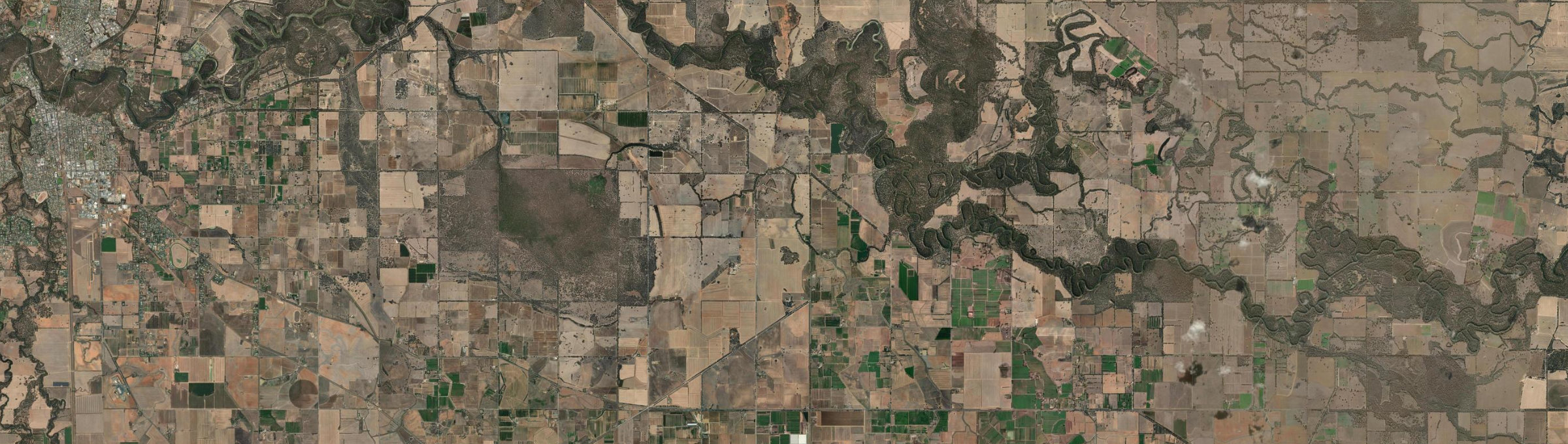 Aerial view of Yambuna, VIC