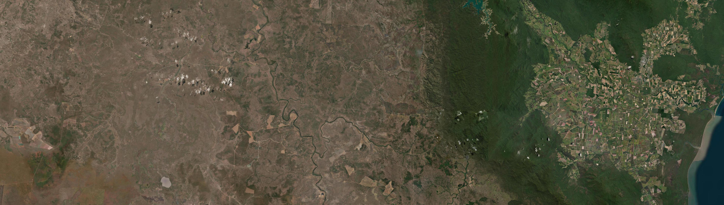 Aerial view of Glen Ruth, QLD