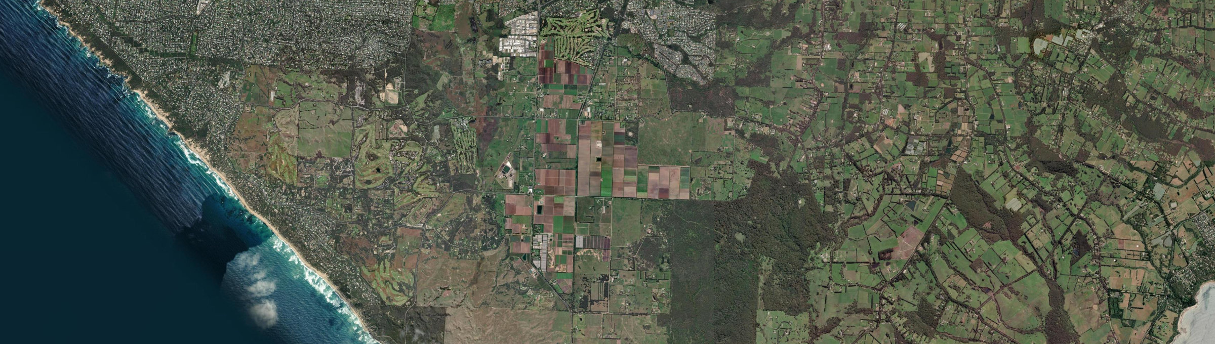 Aerial view of Boneo, VIC