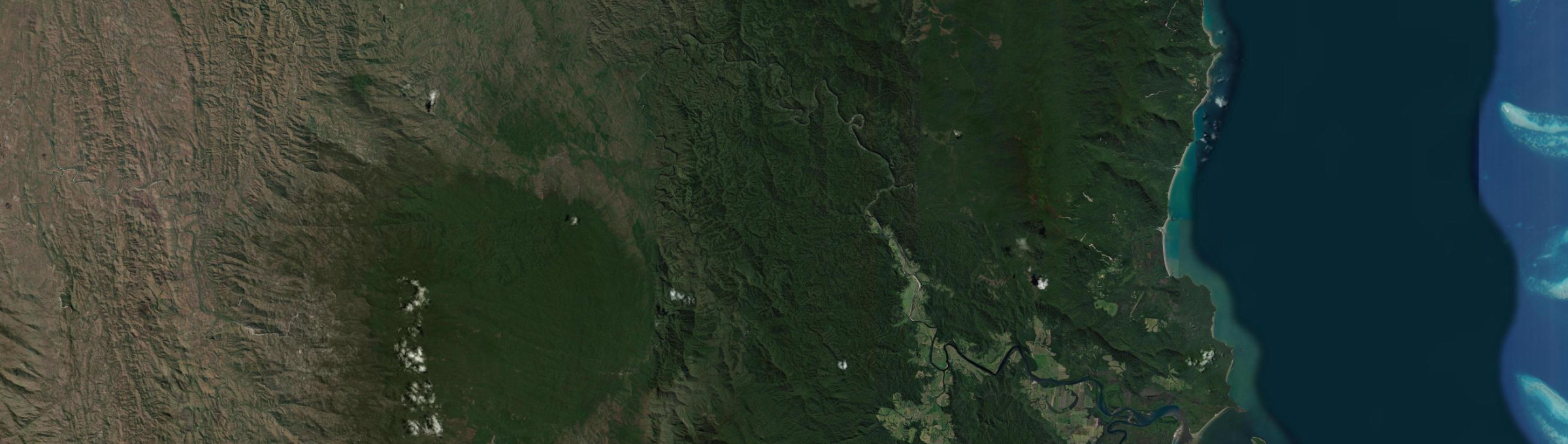 Aerial view of Dagmar, QLD